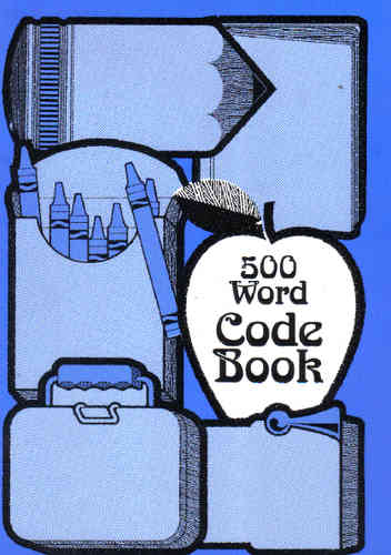 500 Word Code Book pack of 10