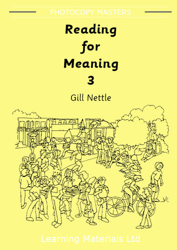 Reading for Meaning Book 3