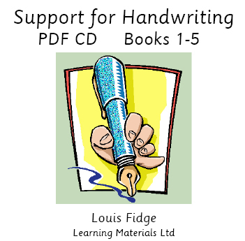 Support for Handwriting pdf cd set 1-5
