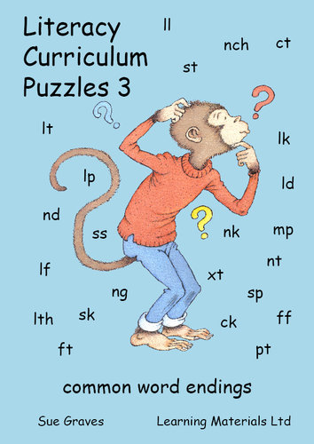 Literacy Curriculum Puzzles Book 3
