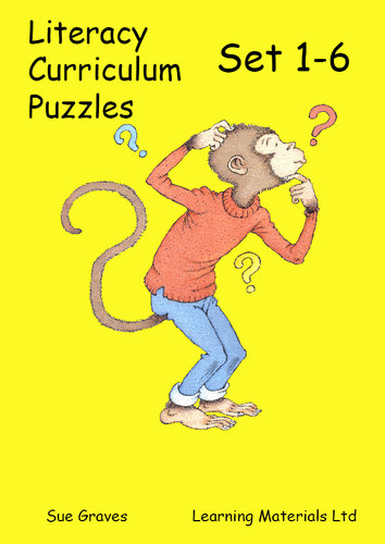 Literacy Curriculum Puzzles Books 1-6