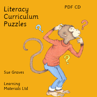 Literacy Curriculum Puzzles half price pdf cd - only available when you buy the set of books