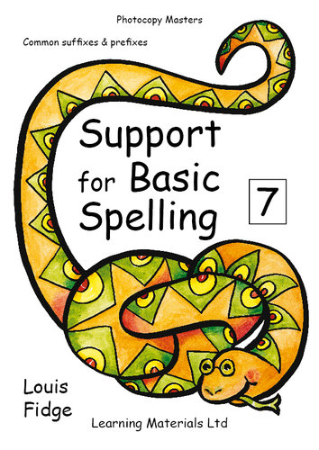Support for Basic Spelling Book 7