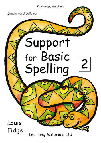 Support for Basic Spelling Book 2