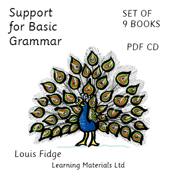 Support for Basic Grammar half price pdf cd - only available when you buy the set of books
