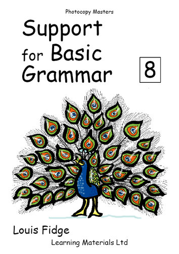 Support for Basic Grammar Book 8