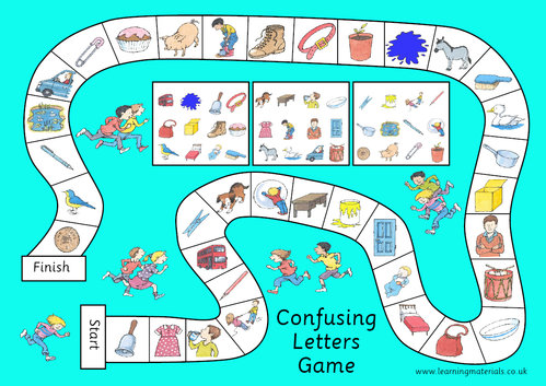 Confusing Letters Game