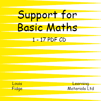 Support for Basic Maths pdf cd set 1-17