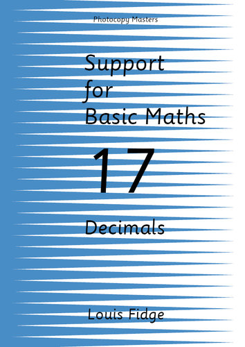 Support for Basic Maths Book 17