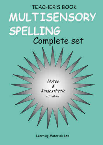 Multisensory Spelling CDs 1-5