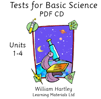 Tests for Basic Science pdf cd set Units 1-4