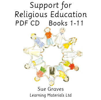 Support for Religious Education half price pdf cd - only available when you buy the set of books