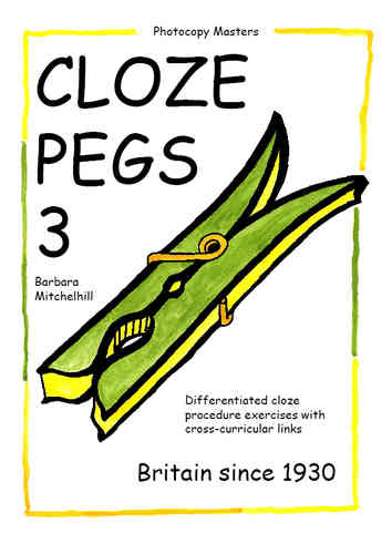 Cloze Pegs Bk 3 -download